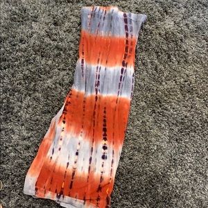 Tie dye tube dress